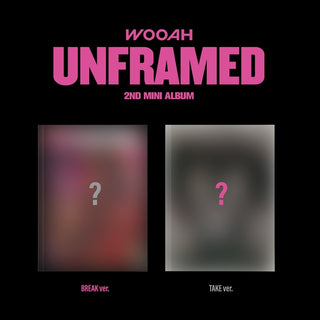WOOAH 2nd Mini Album UNFRAMED - BREAK / TAKE Version