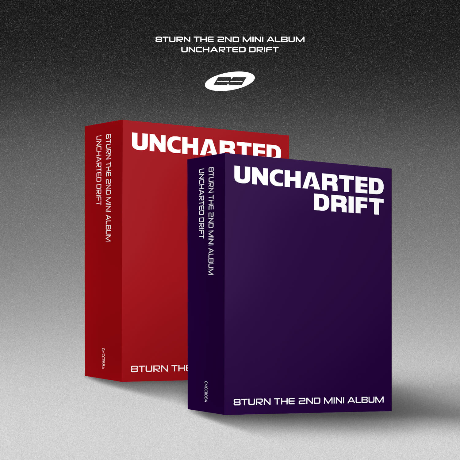 8TURN 2nd Mini Album UNCHARTED DRIFT - UNCHARTED / DRIFT Version