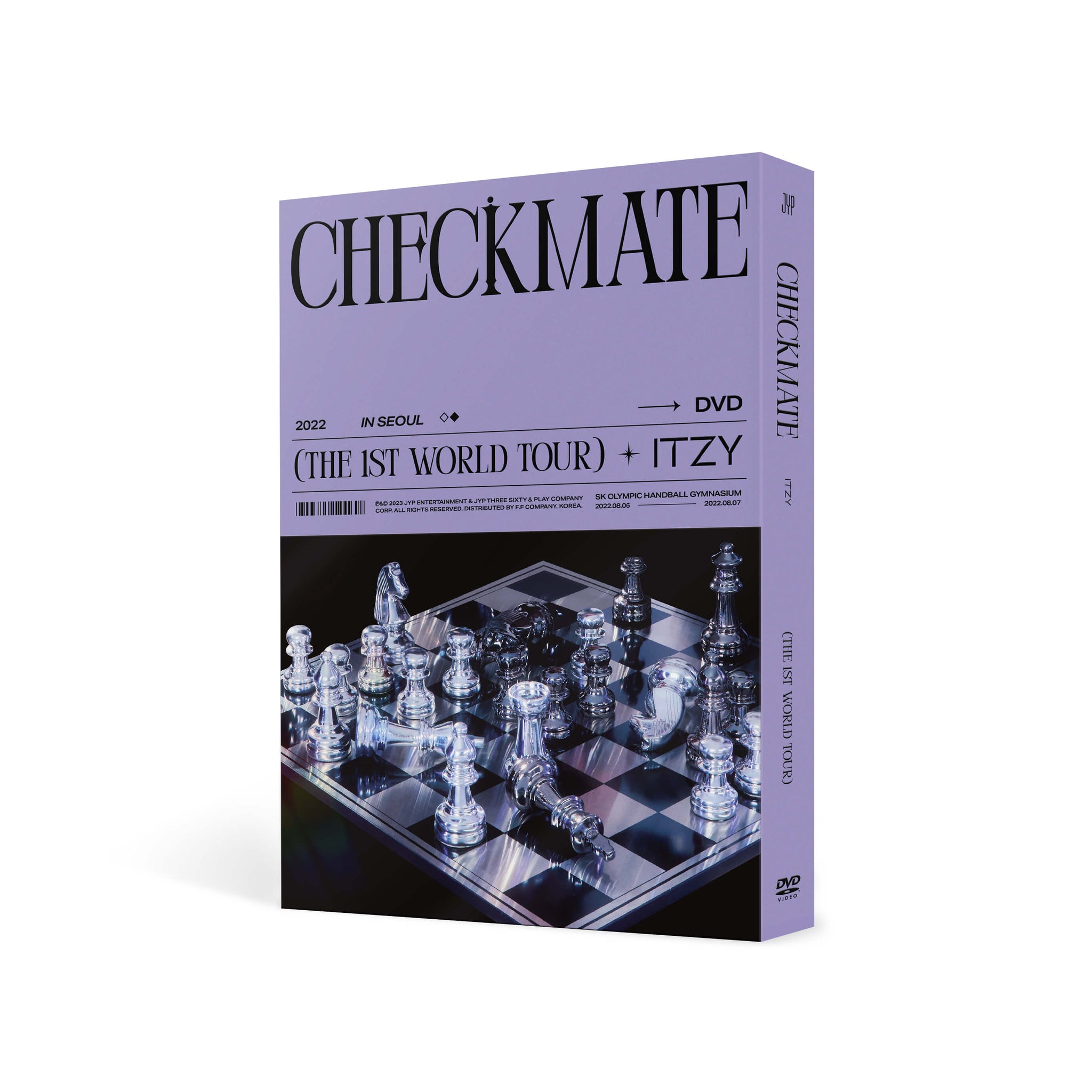 2022 ITZY THE 1ST WORLD TOUR CHECKMATE in SEOUL DVD