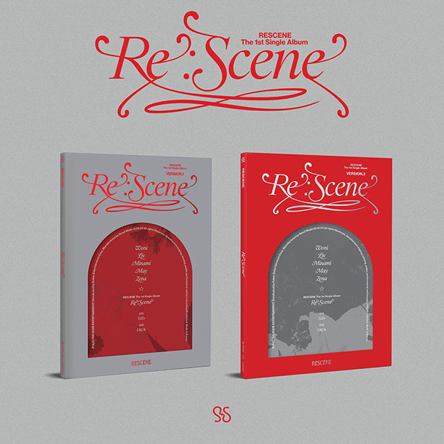 RESCENE 1st Single Album Re:Scene - Ver.1 / Ver.2