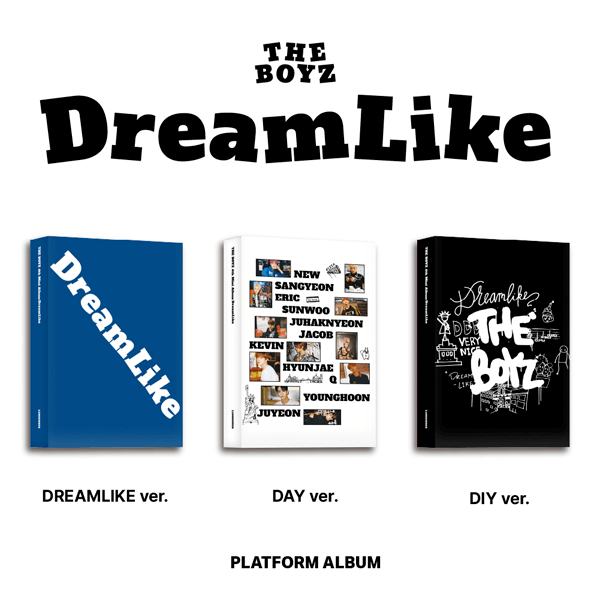 THE BOYZ 4th Mini Album DREAMLIKE (Platform Ver.) - DREAMLIKE / DAY / DIY Version