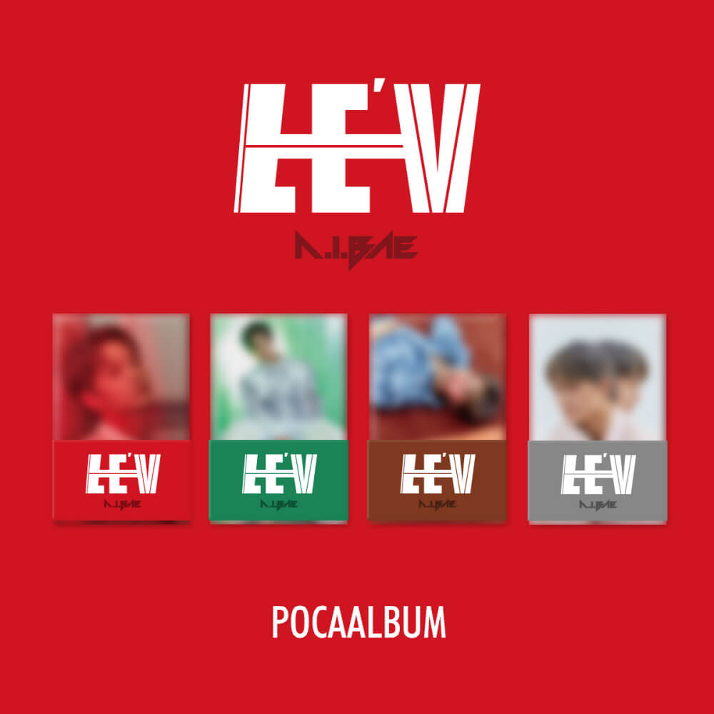 LE'V 1st EP Album A.I.BAE (POCA Album) - A / B / C / D Version