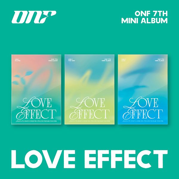 ONF 7th Mini Album LOVE EFFECT - ECLIPSE / THE WAY / LOVE Version
