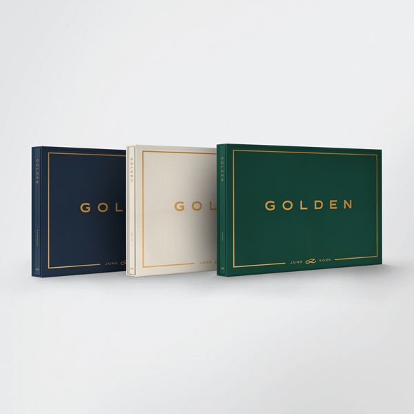 Jung Kook Solo Album GOLDEN - SHINE / SOLID / SUBSTANCE Version + Weverse Gift