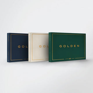 Jung Kook Solo Album GOLDEN - SHINE / SOLID / SUBSTANCE Version + Weverse Gift