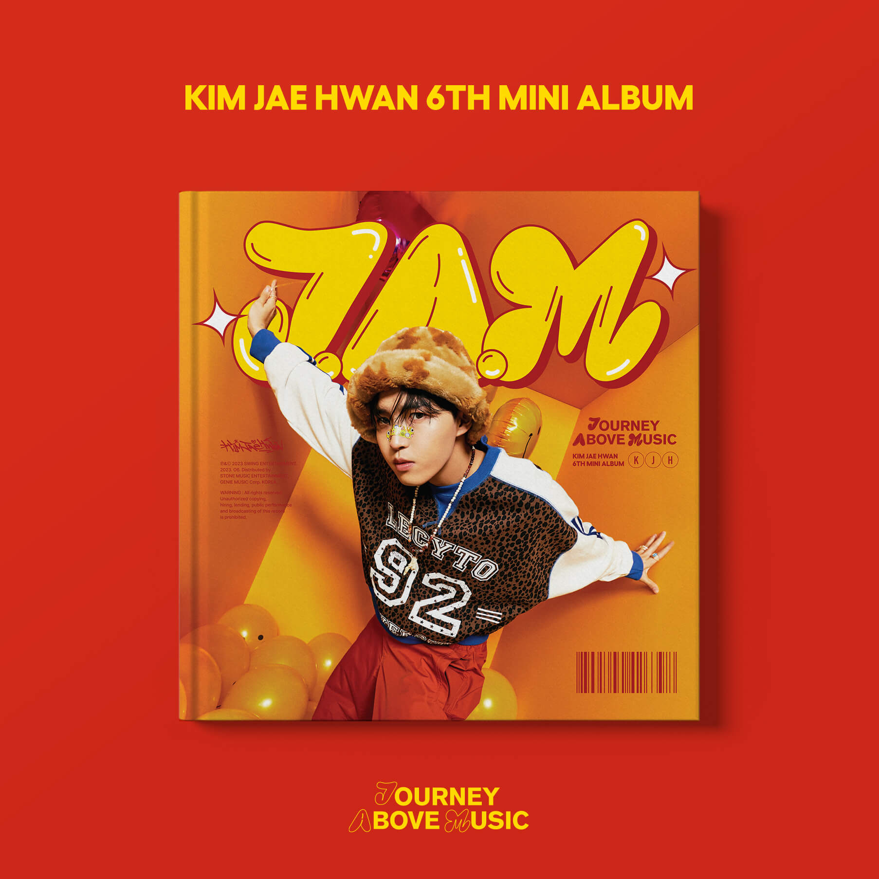 Kim Jae Hwan 6th Mini Album J.A.M (Journey Above Music)
