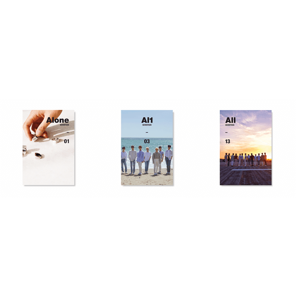 SEVENTEEN 4th Mini Album Al1 (Reissue) - Alone / Al1 / All Version