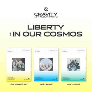 CRAVITY LIBERTY IN OUR COSMOS ADRENALINE + LIBERTY + COSMOS Version