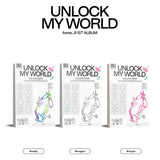 fromis_9 1st Full Album Unlock My World - #reality / #imagine / #notyet Version