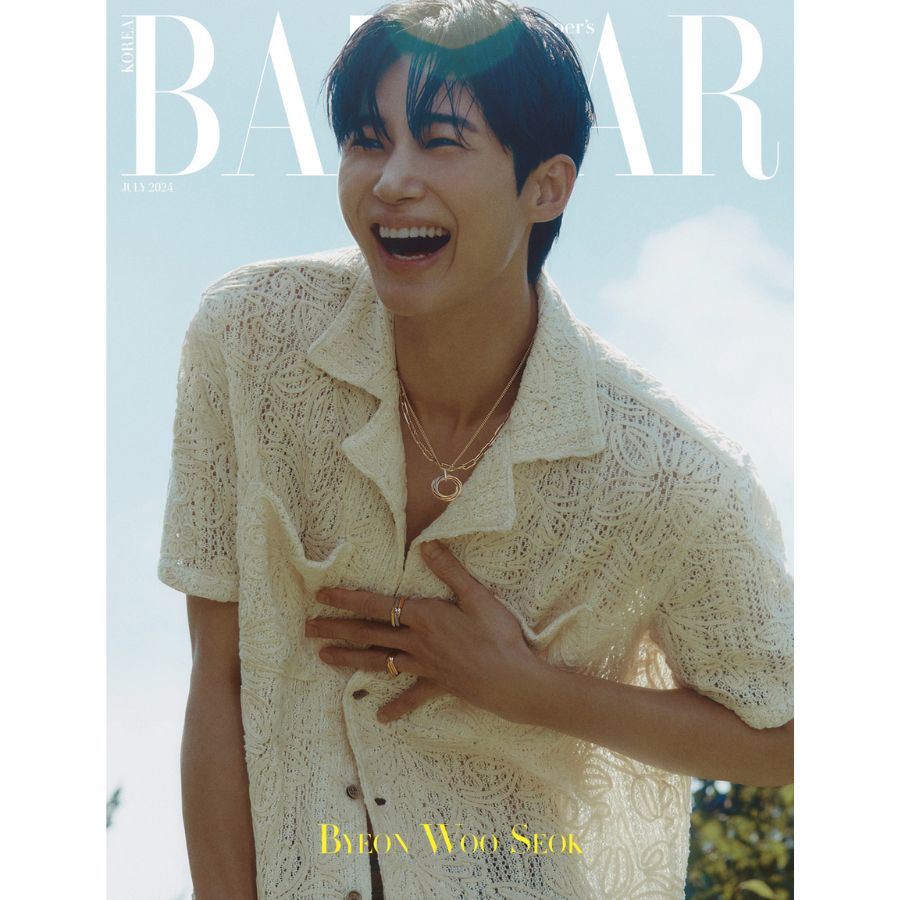Harper's BAZAAR July 2024 (Cover: Byeon Woo-seok) - A Type