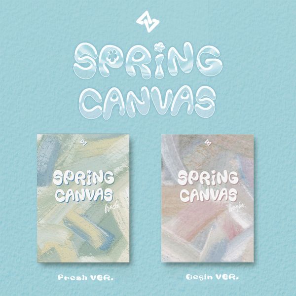 SEVENUS 1st Mini Album SPRING CANVAS - Fresh / Begin Version
