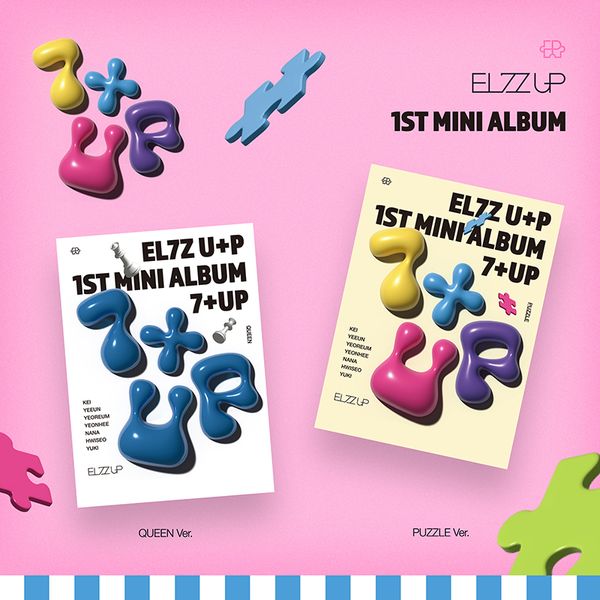 EL7Z UP 1st Mini Album 7+UP - QUEEN / PUZZLE Version