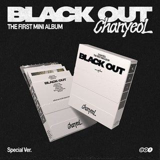 Chanyeol (EXO) 1st Mini Album Black Out - Special Version