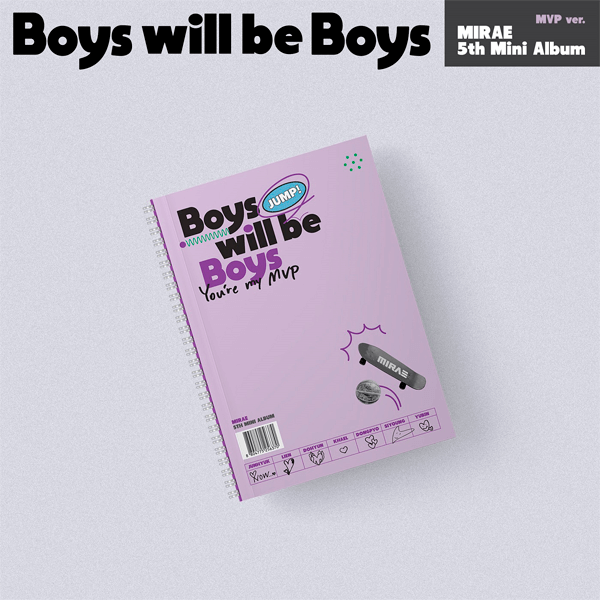 MIRAE 5th Mini Album Boys will be Boys - MVP Version