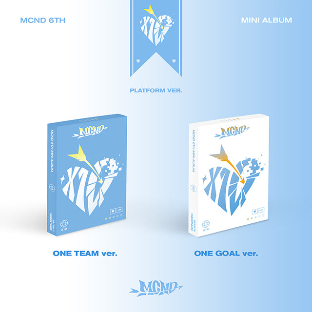 MCND 6th Mini Album X10 (Platform Ver.) - ONE TEAM / ONE GOAL Version