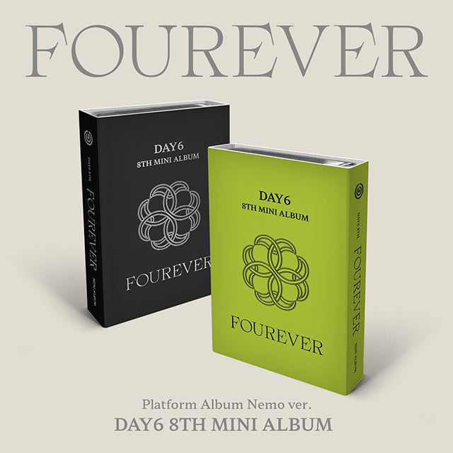DAY6 8th Mini Album Fourever (Platform Version - Nemo Album) - A / B Version + JYP SHOP Gift