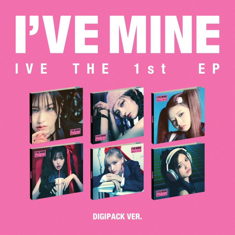 IVE 1st EP Album I'VE MINE Limited Edition - Digipack Version + Starship Square Gift