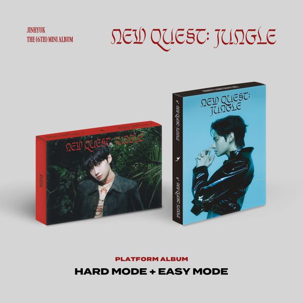 Lee Jin Hyuk 6th Mini Album NEW QUEST: JUNGLE (Platform Ver.) - HARD MODE / EASY MODE Version