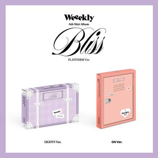 Weeekly 6th Mini Album Bliss (Platform Version) - LIGHTS / ON Version