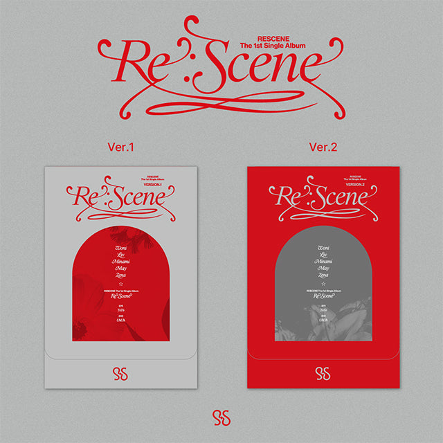 RESCENE 1st Single Album Re:Scene (PLVE Version) - ver.1 / ver.2
