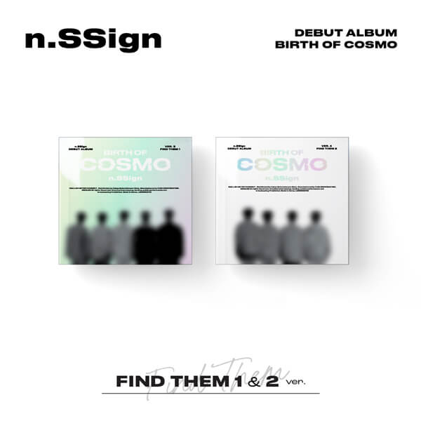 n.SSign Debut Album BIRTH OF COSMO - FIND THEM 1 / FIND THEM 2 Version