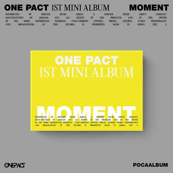 ONE PACT - Moment (POCA Version)