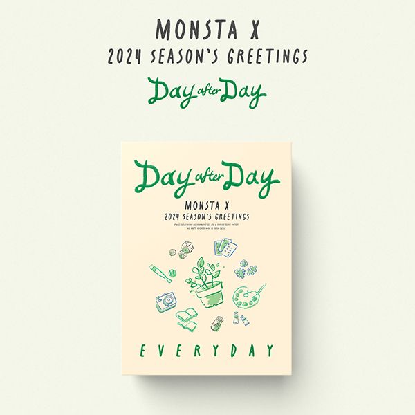 MONSTA X - 2024 Season's Greetings Day after Day (EVERYDAY Version) + Starship Square Gift