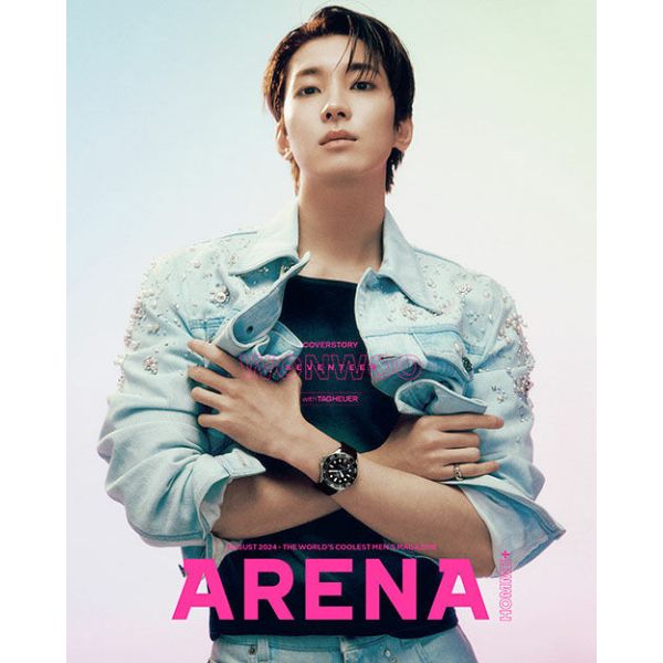 ARENA HOMME+ August 2024 (Cover: SEVENTEEN Wonwoo) - B Type