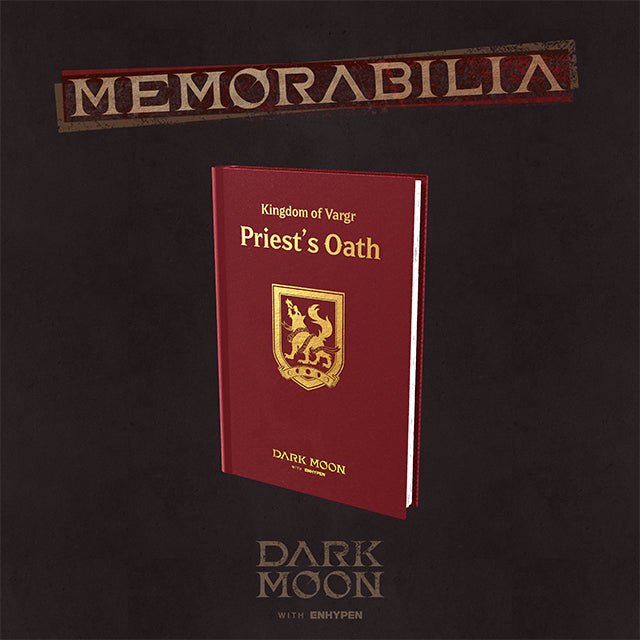 ENHYPEN DARK MOON SPECIAL ALBUM MEMORABILIA - Vargr Version + Weverse Gift