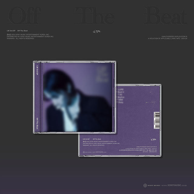 I.M (MONSTA X) 3rd EP Album Off The Beat - Jewel Version
