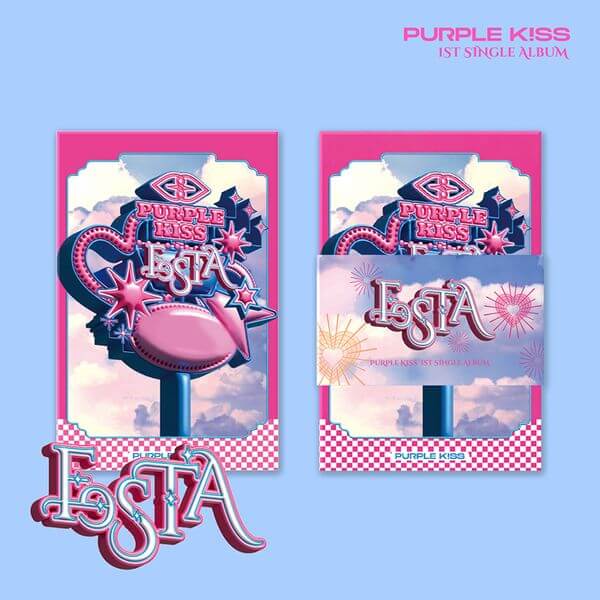 PURPLE KISS 1st Single Album FESTA - POCA Version