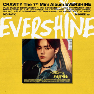 CRAVITY 7th Mini Album EVERSHINE - Minhee Digipack Version