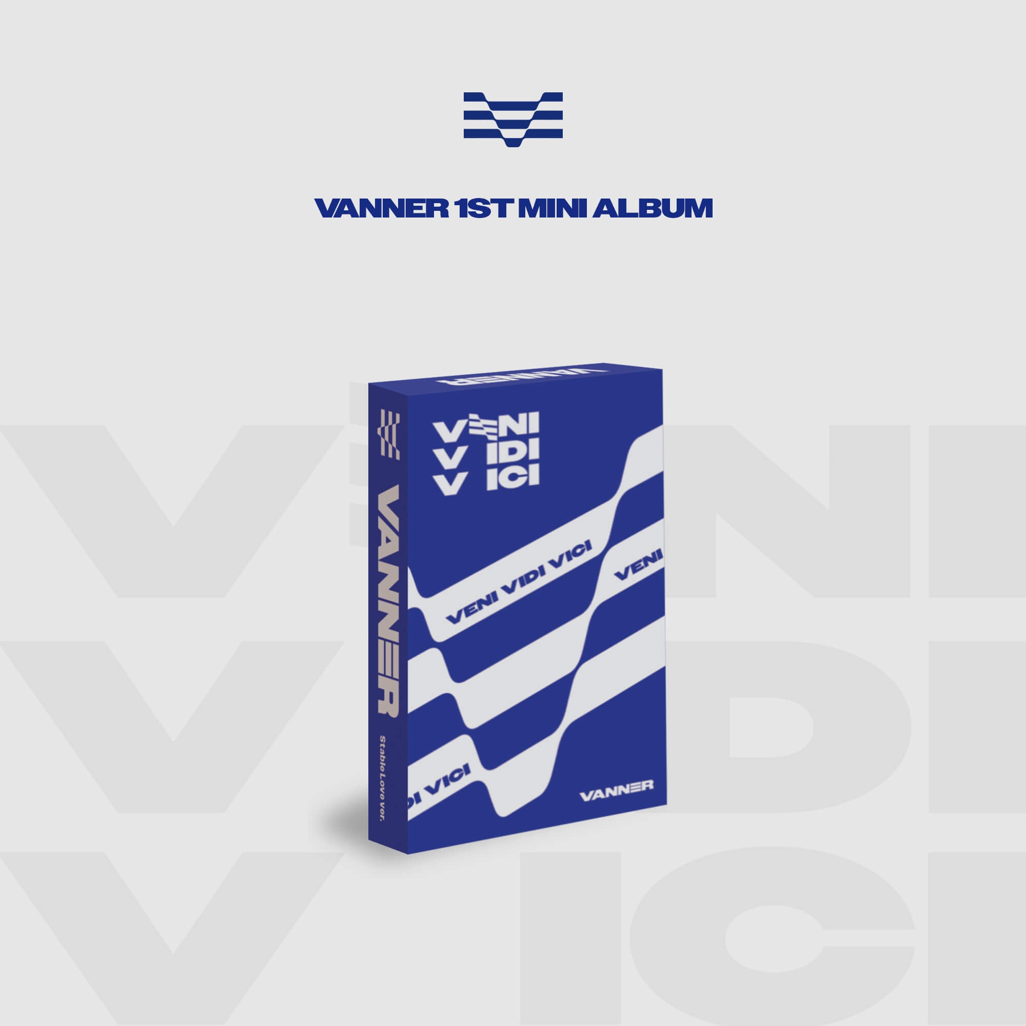 VANNER 1st Mini Album VENI VIDI VICI - PLVE Version