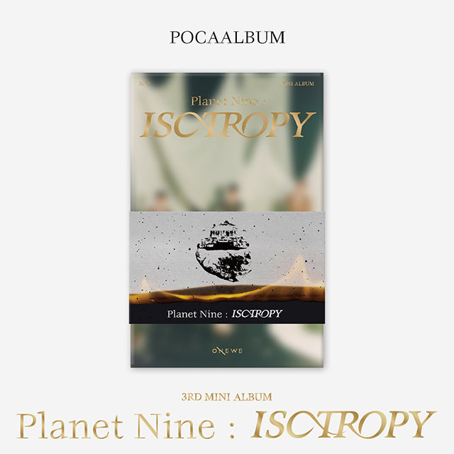 ONEWE 3rd Mini Album Planet Nine : ISOTROPY - POCA Version