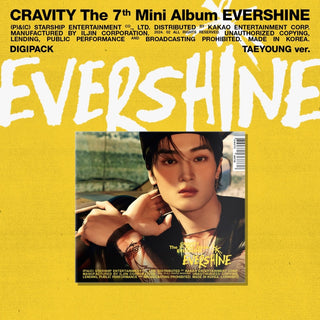 CRAVITY 7th Mini Album EVERSHINE - Taeyoung Digipack Version