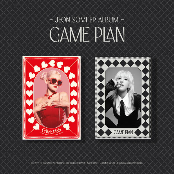 Jeon Somi EP Album GAME PLAN (Nemo Album) - Red / Black Version
