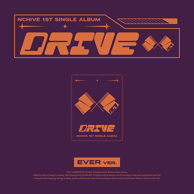 NCHIVE 1st Single Album DRIVE - EVER MUSIC Album Version