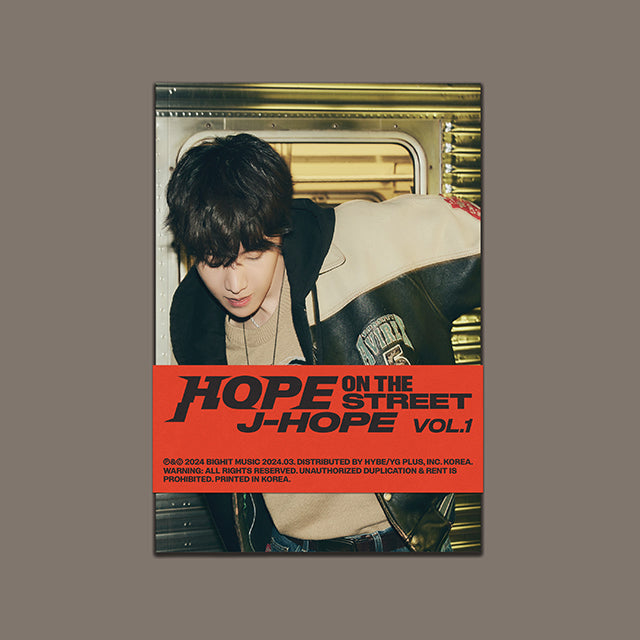 j-hope (BTS) Special Album HOPE ON THE STREET VOL.1 - Weverse Albums Version + Weverse Gift