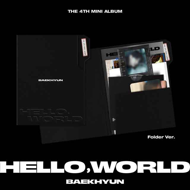 Baekhyun (EXO) 4th Mini Album Hello,World - Folder Version