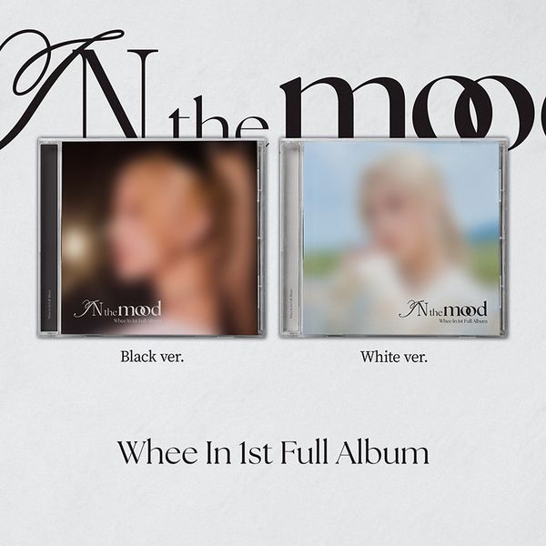 Whee In 1st Full Album IN the mood Jewel Version - Black / White Version