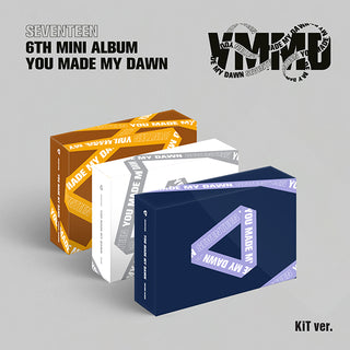 SEVENTEEN 6th Mini Album YOU MADE MY DAWN (KiT Version) (Reissue) - BEFORE DAWN / DAWN / ETERNAL SUNSHINE Version