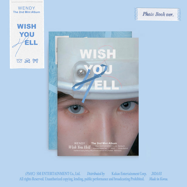 Wendy (Red Velvet) 2nd Mini Album Wish You Hell - Photobook Version