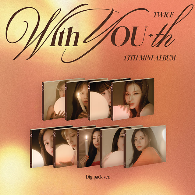 TWICE 13th Mini Album With YOU-th - Digipack Version