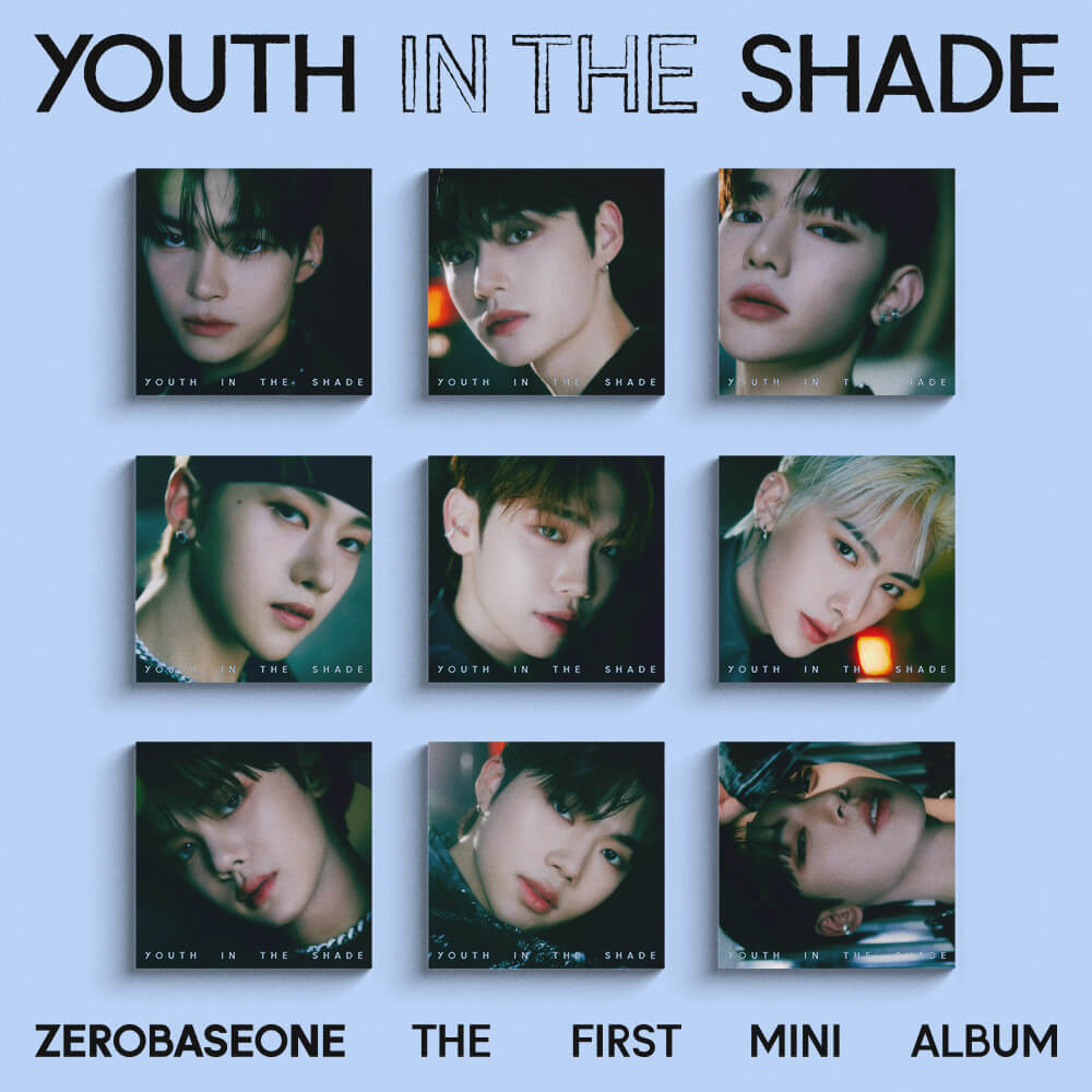 ZEROBASEONE 1st Mini Album YOUTH IN THE SHADE - Digipack Version