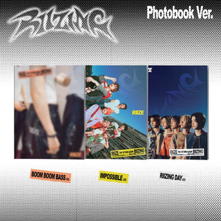 RIIZE 1st Mini Album RIIZING (Photobook Ver.) - BOOM BOOM BASS / IMPOSSIBLE / RIIZING DAY Version