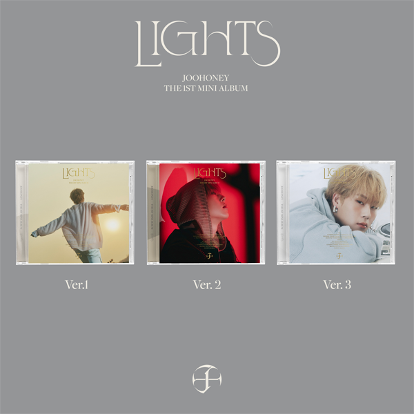 Joohoney 1st Mini Album LIGHTS (Jewel Ver.) - Ver. 1 / Ver. 2 / Ver. 3 + Starship Square Gift