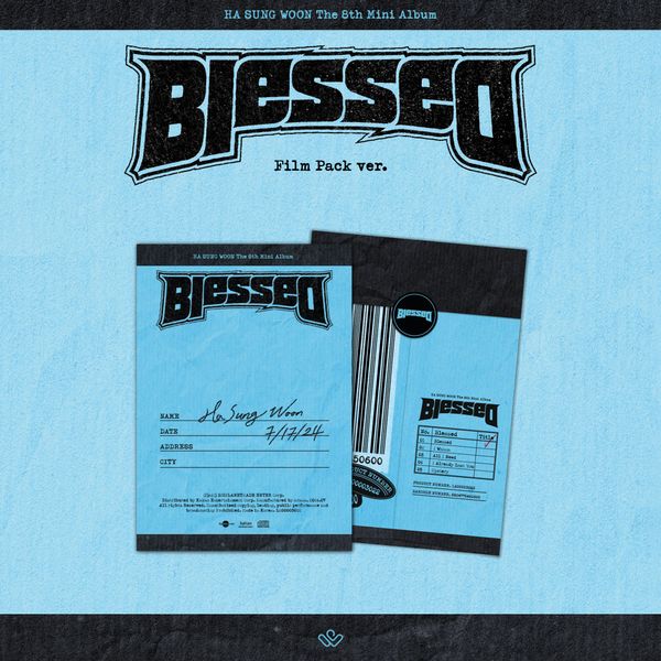 Ha Sung Woon 8th Mini Album Blessed - Film Pack Version