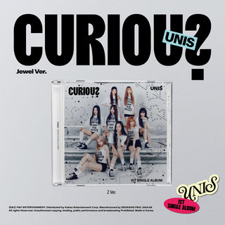 UNIS 1st Single Album CURIOUS - Jewel Version