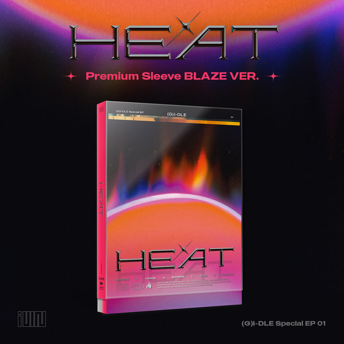(G)I-DLE Special EP Album HEAT - BLAZE Version