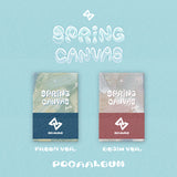 SEVENUS 1st Mini Album SPRING CANVAS (POCA Version) - FRESH / BEGIN Version